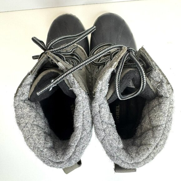 SOREL Slimpack III Quarry Boots Womens 6.5 Waterproof Leather Winter NL3810-052 - Picture 8 of 11